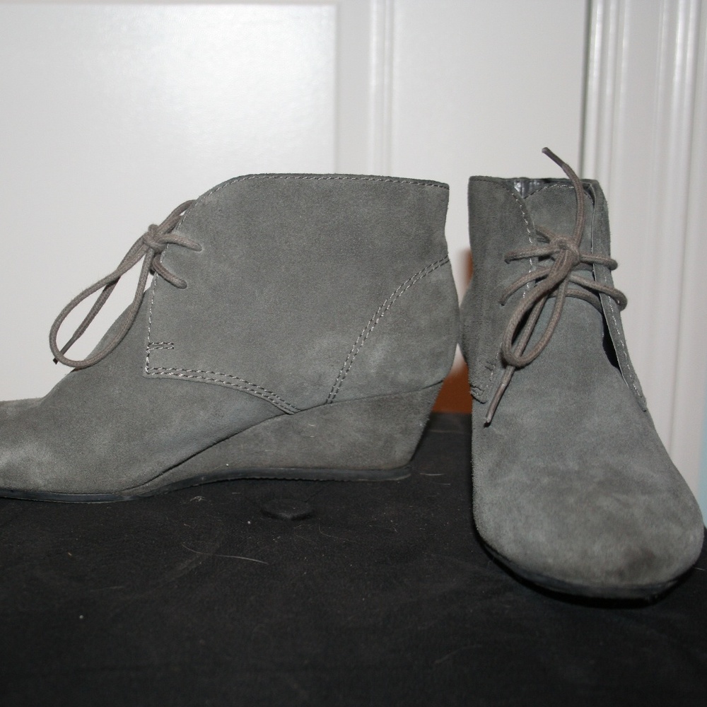 Nine West lace-up booties